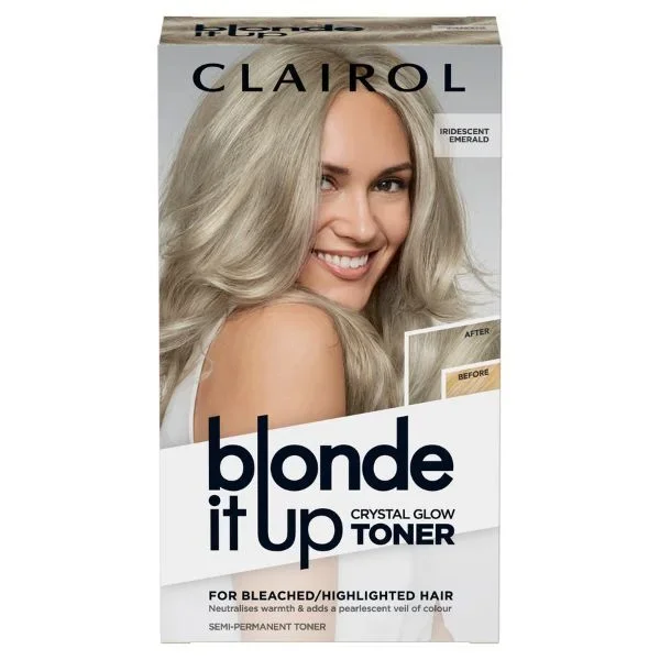 Blonde It Up Kit Iridescent Emerald Hair