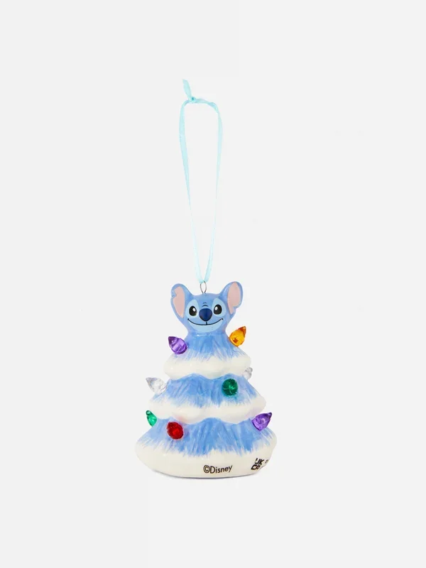Blue Disney’s Stitch LightUp Christmas Ornament Penneys