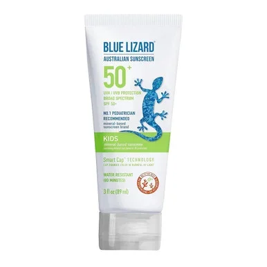Blue Lizard Kids MineralBased Sunscreen Lotion Spf 50+ 3 Oz