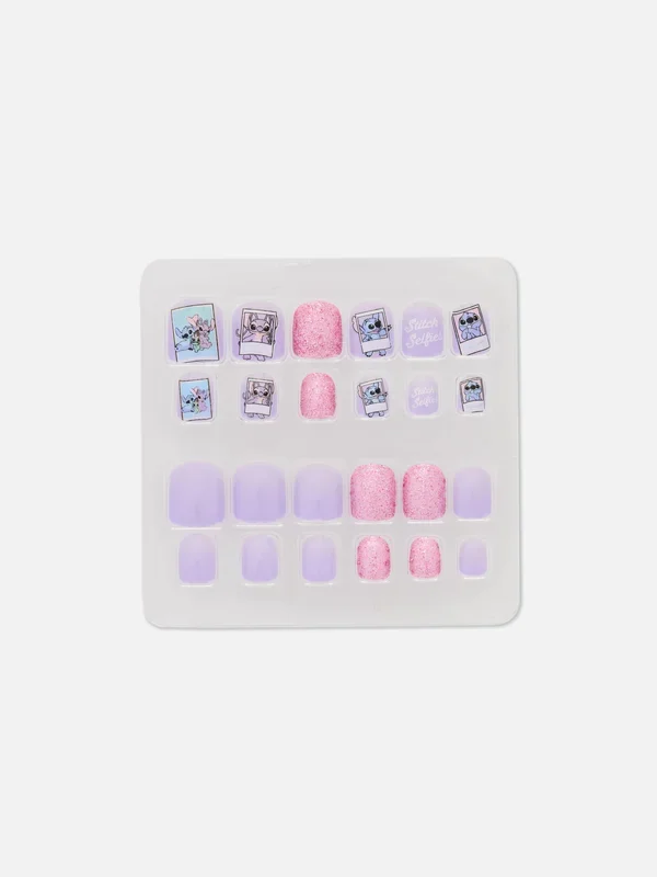 Blue PS… Mini Disney’s Stitch PressOn False Nails Penneys