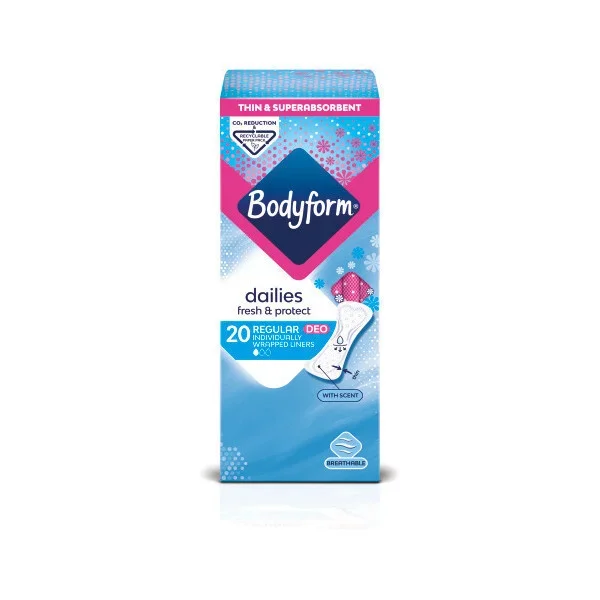 Bodyform Dailes Scented Normal Liners 20S Toiletries