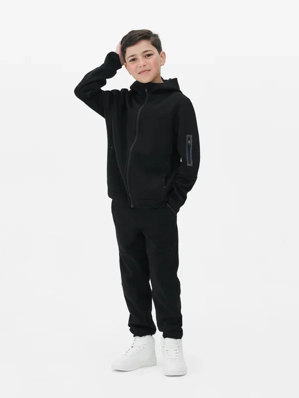 Boys Black Coord Drawstring Joggers Penneys