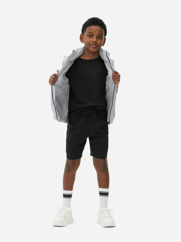 Boys Black Drawstring Sports Shorts Penneys