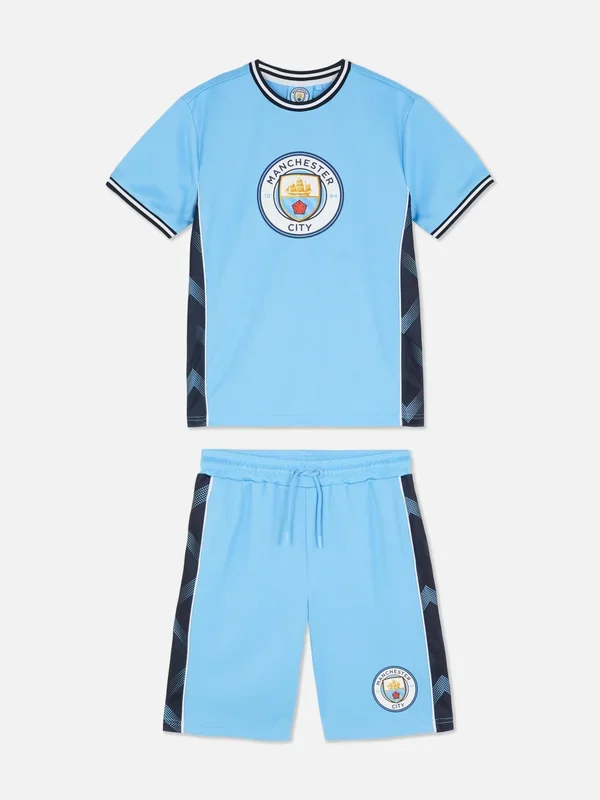 Boys Blue 715yrs Manchester City FC Set Penneys