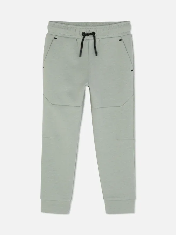 Boys Light Green Coord Bonded Cuffed Joggers Penneys
