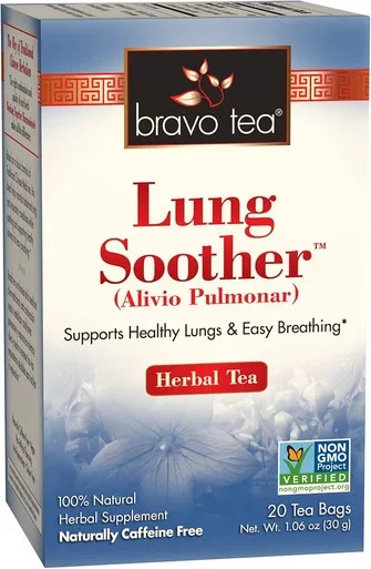 Bravo Tea Lung Soother Herbal Tea 20 Bags
