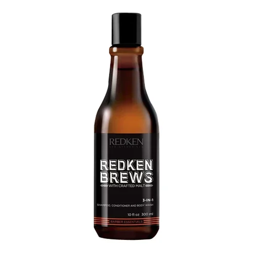 Brews 3 in 1 Shampoo, Conditioner and Body Wash Redken