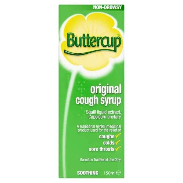 Buttercup Original Cough Syrup 150ml Health & Wellbeing