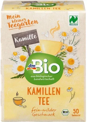 Buy Dm Organic Chamomile Tea 50 Bags at DailyFormulas.com