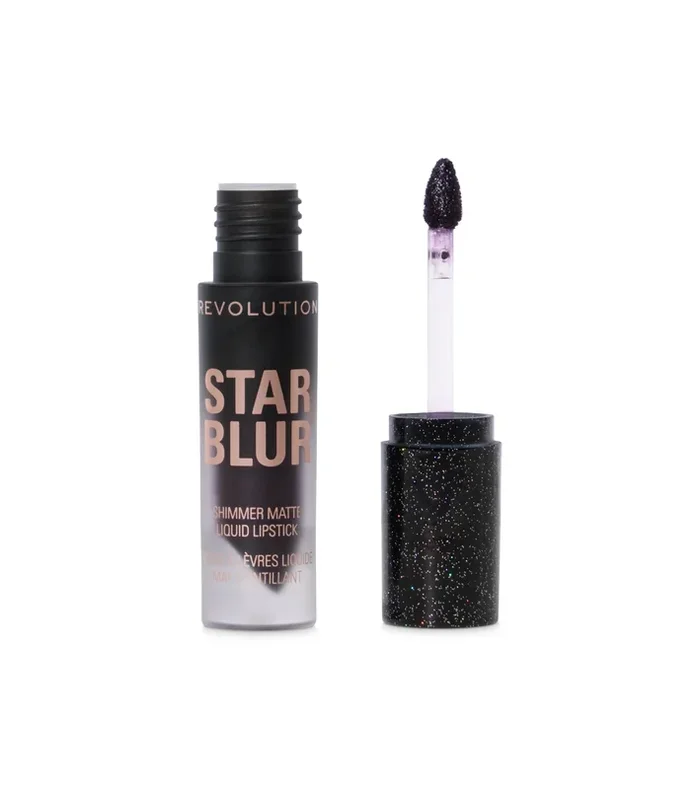 Buy Makeup Revolution Matte Liquid Lipstick with Shimmer Star Blur Midnight Eclipse