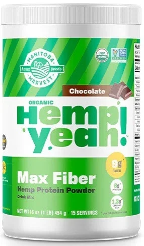 Buy Manitoba Harvest Organic Hemp Protein Powder Dark Chocolate at PureHeathNutrition.com