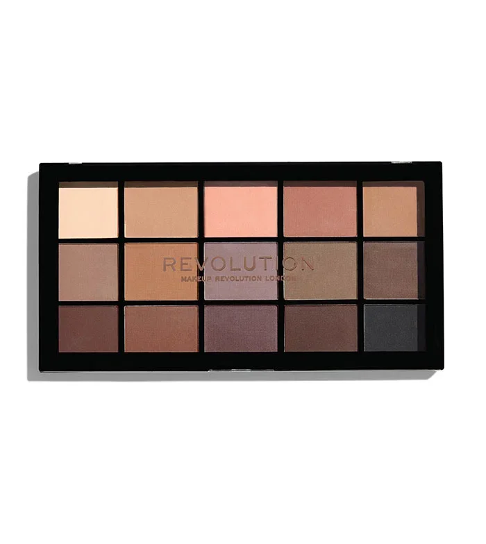 Buy Revolution Reloaded Eyeshadow Palette Basic Mattes