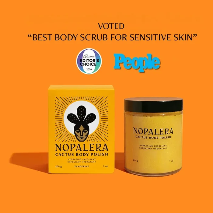 Cactus Flower Hydrating Exfoliant- Tangerine
