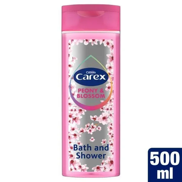 Carex Cherry Blossom Peony Body Wash 500ml Toiletries