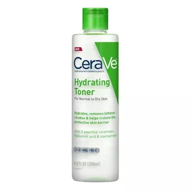 Cerave Hydrating Toner For Face NonAlcoholic , 6.8 Fl Oz