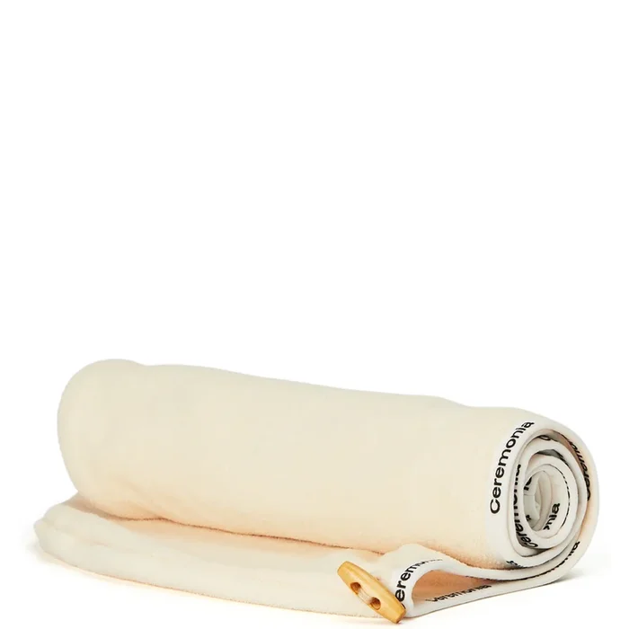 Ceremonia Microfiber Hair Towel Cream