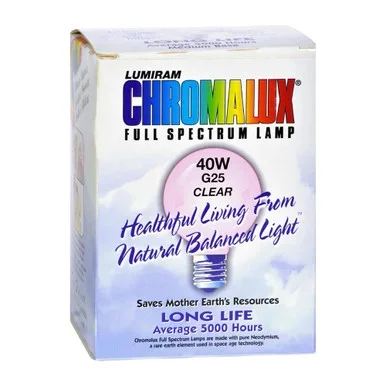 Chromalux Full Spectrum Lamp 40W Clear 1 Ct