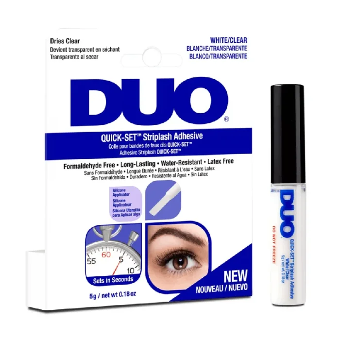 Clear Quick Set Brush On Striplash Lash Glue Liner 5 g. – Latex Free