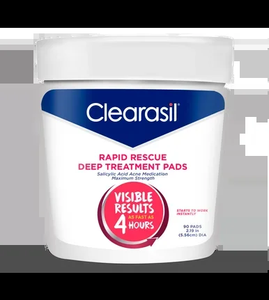 Clearasil Rapid Rescue Deep Treatment Cleansing Pads 90 Ct