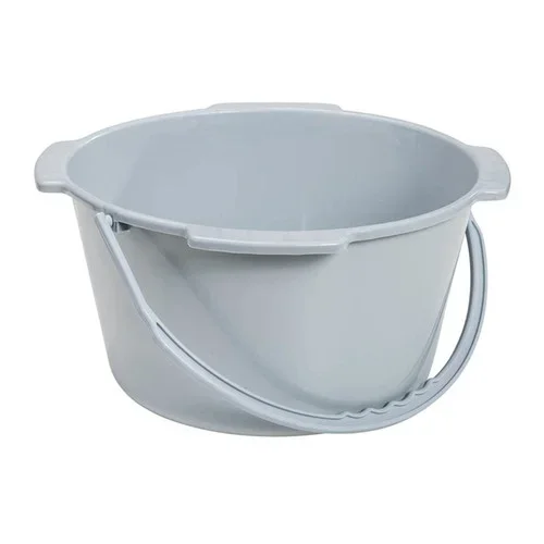 Commode Bucket with Metal Handle + Cover Thrifty White Health Essentials