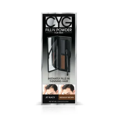 Cover Your Gray for Men Fill in Powder PRO – Midnight Brown / Jet Black