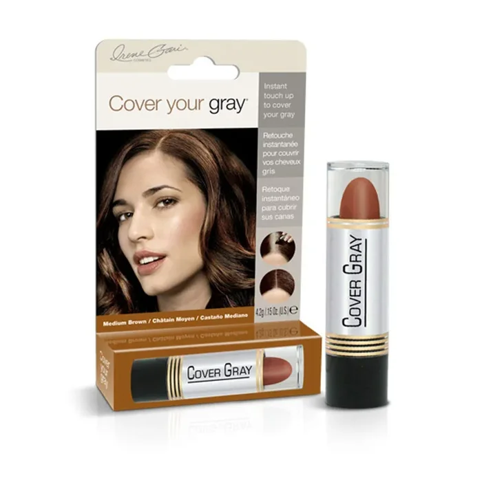 Cover Your Gray Hair Color Touch-up Stick – Medium Brown (12-PACK)