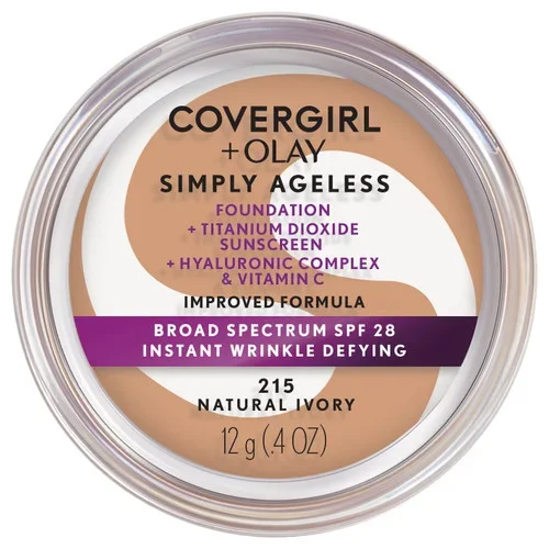 Covergirl Simply Ageless, Natural Ivory Thrifty White Health Essentials