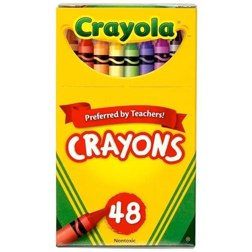Crayola Crayons Asst, 48 ct Thrifty White Health Essentials