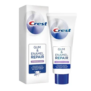 Crest Gum And Enamel Repair Toothpaste, Intensive Clean, Mint, 4.1 Oz
