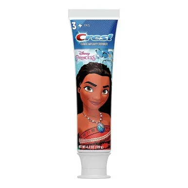 Crest ProHealth Stages Disney Princess Kids Toothpaste, Bubble Gum Flavor, 4.2 Oz