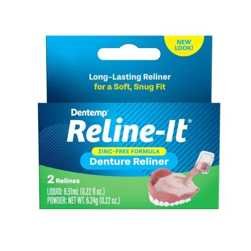 D.O.C. RelineIt Denture Reliners Thrifty White Health Essentials