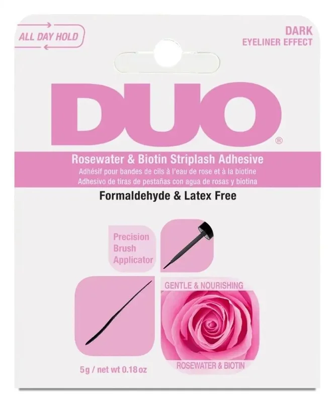 Dark Brush Rosewater & Biotin Striplash Lash Glue Liner 5 g.