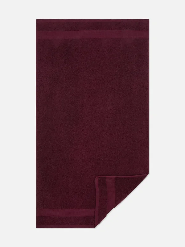 Dark Purple Ultra Soft Bath Towel Penneys