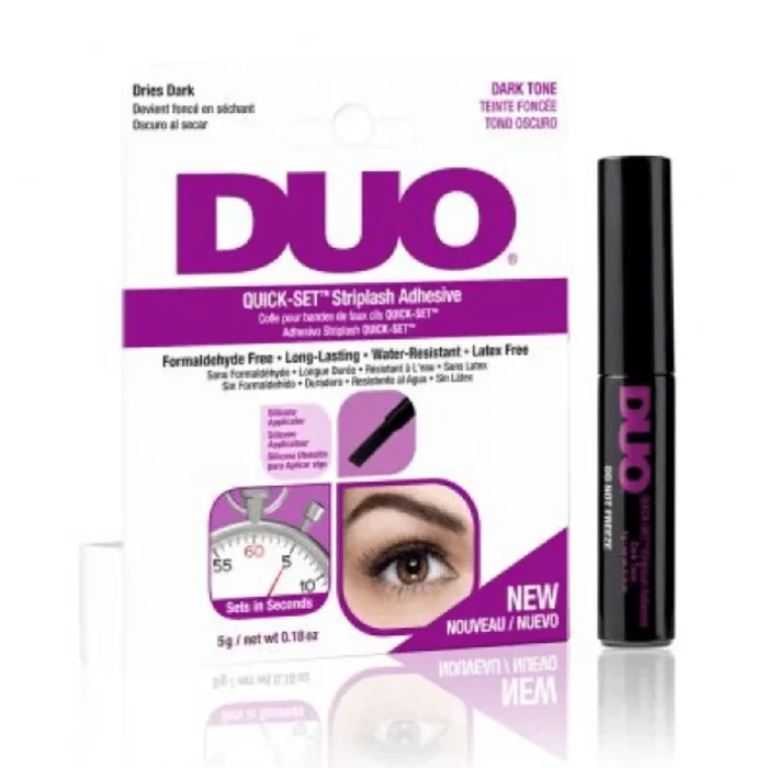 Dark Quick Set Brush On Striplash Lash Glue Liner 5 g. – Latex Free