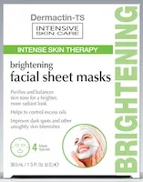 Dermactin Brightening Facial Sheet Mask 4-Count