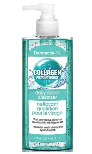 Dermactin Daily Facial Cleanser w/Collagen 5.85oz 6PK