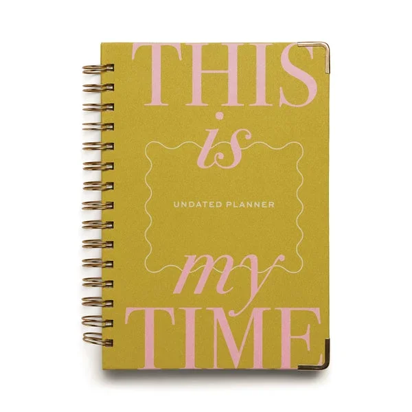 DesignWorks Ink Undated 13 Month Perpetual Planner | My Time
