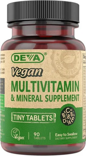 Deva Vegan Multivitamins For Women & Men 90 Tablets