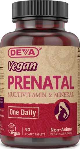 Deva Vegan Prenatal Multivitamin And Mineral 90 Tablets