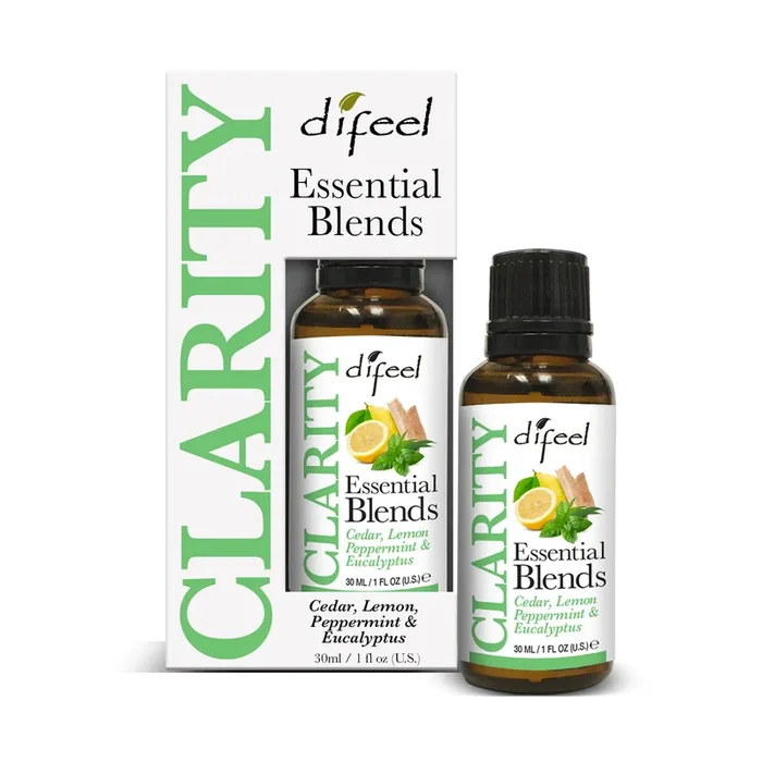 Difeel 100% Natural Essential Oil Blends – Clarity 1 oz.