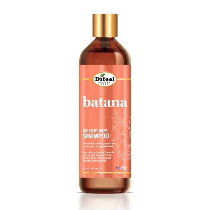 Difeel Batana Shampoo 12 Ounces – Sulfate Free Shampoo