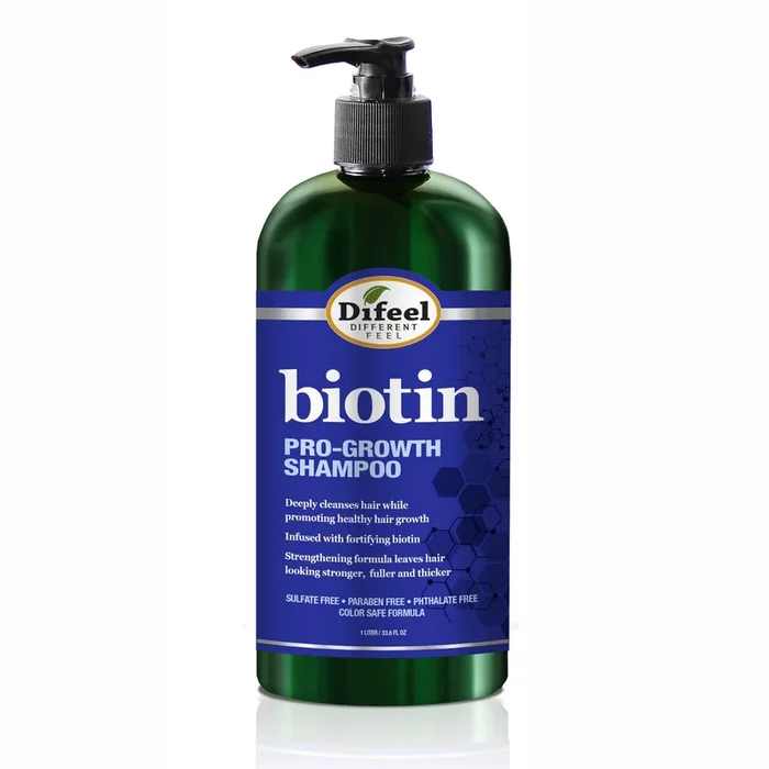 Difeel Biotin Pro-Growth Shampoo 33.8 oz. (PACK OF 2)