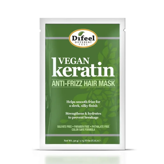 Difeel Premium Hair Mask Vegan Keratin Oil 1.75 oz. Packet