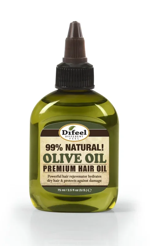 Difeel Premium Natural Hair Oil – Olive Oil 2.5 oz.