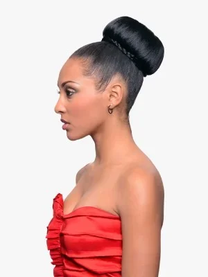 Dome 011 Destiny Human Hair Blend Bun Beauty Elements