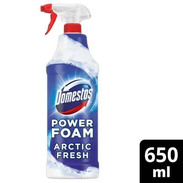 Domestos Power Foam Arctic 650ml Household