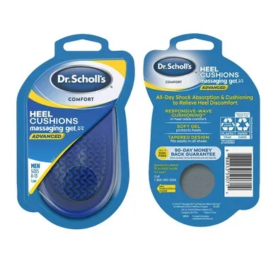 Dr. Scholl’S Heel Cushions With Massaging Gel Advanced