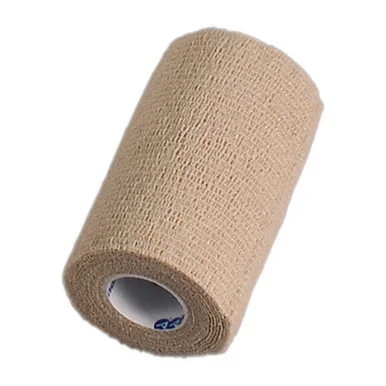 Dynarex Sensi Wrap Self Adherent Bandage Roll 4″X5 Yards , Tan Color 1 Ea