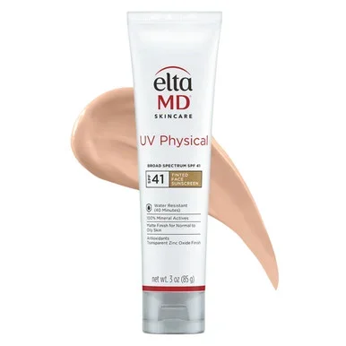 EltaMD UV Physical Sunscreen Broad-Spectrum SPF 41 – Tinted 3 fl oz