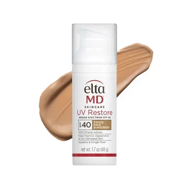 EltaMD UV Restore Sunscreen Broad Spectrum SPF 40 Tinted 1.7 fl oz